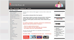 Desktop Screenshot of festartikelhaus.de